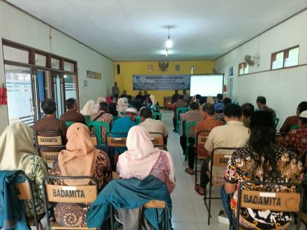 MUSYAWARAH DESA PEMBENTUKAN TIM VERIFIKASI RKPDes 2027 & TIM PENYUSUN RKPDes 2027